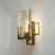 Import clear glass long wall lights indoor modern lamp decorative sconce light wall from China