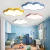 Import Cloud 24-96W Crystal Modern Earrings Pendant light Decorative Chandelier for children from China