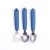 Cloud baby silicone spoon and fork set of 3 pieces stainless steel fork spoon