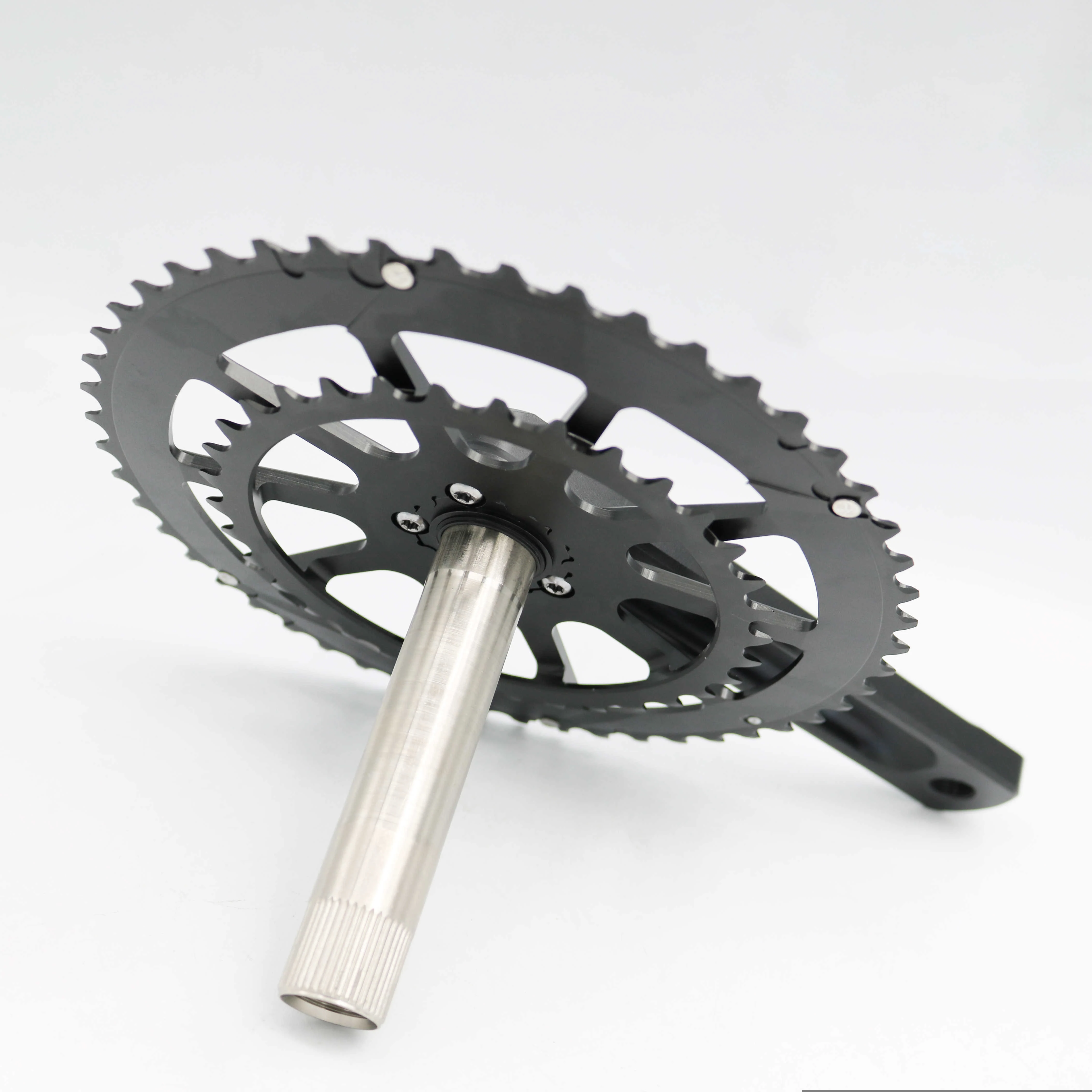 CNC Machining Jiankun Folding Bike Bicycle Parts 11S Crank and Chain ring Crankset