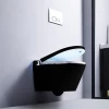 Cocobella Smart Toilet Intelligent Black Wall Hung Smart Toilet Bowl Wall Mounted Intelligent WC Smart Toilet Fully Automatic