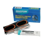 Cold patch tire repair materials