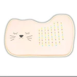 Comfortable wholesale neoprene cartoon printing baby curved bath mat A313
