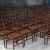 Commercial Mahogany Color Solid Wooden Hotel Chiavari Tiffany Chairs