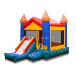 Commercial Mini Bouncy Castle Inflatable bouncing castles With bouncer slide for sale