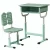 Import competitive price single student desk and chair school sets, school furniture adjustable table from China