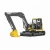Import Construction Machinery Mini Crawler Excavator with Buckets from China