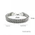 Import Cool Double Row Square Fish Scales Mens Stainless Steel Bracelet Gifts from China