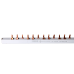 Copper Comb Busbar 40A 1P 3P Pins For Electric Panel Connection