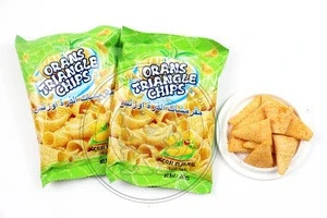 Corn Flavor Triangle Potato Chips Snacks