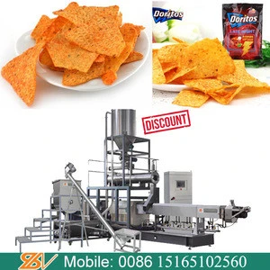 Corn Tortilla Doritos Chips Making Machine Production Line Plant