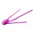 Import cosmetic template skin safe rose shape plastic eyebrow tattoo stencil ruler from China