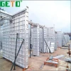 Cost effective aluminum formwork use for ceiling construction with materials