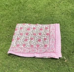 100% Cotton Women Beach Wear Hand Block Print Pareo Sarong and Sleeveless Comfortable Girls Pareo Sarong with Light Weight