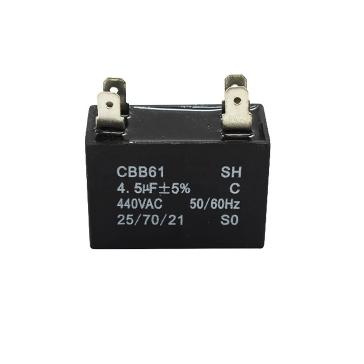 CQC certification cbb61 fan capacitor  2.5uf/450v