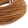Crafts Round Cowhide Genuine Leather Natural Rawhide Rope String Cord for Jewelry Making