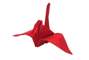 Crane Magic (Origami Magic) Trick Paper Crane Close Up Magic Props Street Accessories Mentalism
