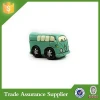 Creative Gifts Resinous Small Ornaments Vintage Bus Model Car
