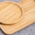 Import Creative Nordic Tray Rectangular Household Bamboo Dinner Plate Round Fruit Plate Bamboo Trays from China