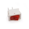 Current Button Switch White Shell 2 Pin Rocker Switch 10A 250V