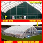 Curved Tent  Structure Tennis Court Tent for Sports Hall