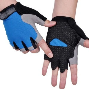 Cusntom Summer Fashion Breathable Cycling Bicycle Racing Half Finger Biking Gloves for Men and Women