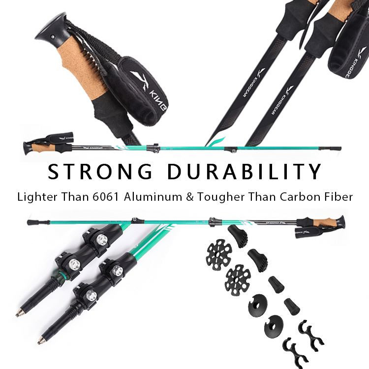 Buy Custom 3-section Telescopic Folding Aviation Aluminum 7075 Tracking ...