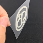 custom 3d silicone heat transfer/rubber heat transfer with logo