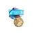 Custom 50Th Wedding Anniversary Souvenir 24K Gold 1St Place Medal