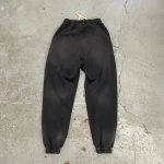 Custom Acid Wash pants Sun faded track pants cotton Puff Print Sweatpants mens pants & trousers Acid Wash
