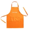 Custom Adjustable Kids Aprons With Chef Hats Arm Sleeves For Promotional