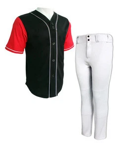 Custom blank baseball jerseys pants wholesale baseball wear manufacturer