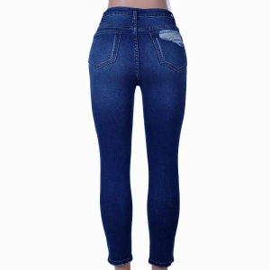 Custom Blue Jean Outfits Good Quality Jeans Slim Women Jeans