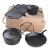 Import Custom decal size kitchen camping pot whole cast iron enamel cookware set from China