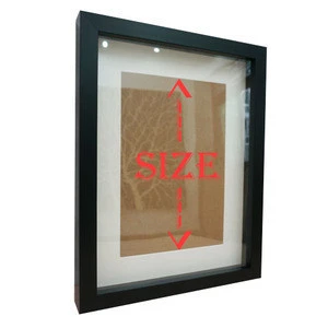 Custom Decorated Picture Deep Shadow Box Picture Frame From Factory