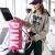Import Custom Fashion women girl Outdoor Activities travel bags luggage sport pink tote beach pink duffle bag from China