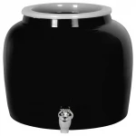 custom gift ceramic home decor drinking dispenser porcelain black bulk water dispenser