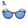 Custom logo fashionable promotional OEM wooden sunglasses