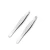 Import Custom Logo Personalized Stainless Steel Isolation Matte Gold Tweezer Set For Eyelash Extensions from China