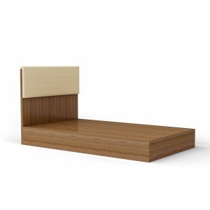 Custom made wooden type bedframe for hotel furniture