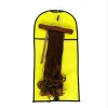 Custom pants clothes clips wood hair wig extensions hanger for europe market