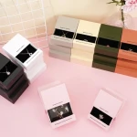 Custom Printed Small Luxury Gift Drawer Boxes Jewelry Set Packaging Box For Chain Necklace