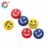 Custom smiley face silicone tennis racket vibration dampener shock absorber rope damping accessories gift  for tennis players