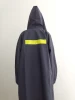 Custom Stylish Reusable Waterproof PVC Knitted Fabric Long Raincoat