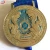 Import Custom Zinc Alloy  Casting Sports Award Medal with Sublimation Ribbon Lanyard from China