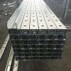 Customizable stainless c  steel beams, c section metal beams, C profile steel beams