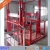 Import Customize available vertical goods elevator lead rail lift elevator from China