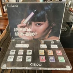 customize Printed Acrylic Counter  Display Stands Acrylic Electronic Cigarette counter display