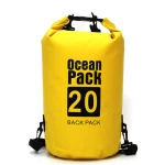 Customized 2L 5L 10L 15L 20L 30L 40L 500D PVC Tarpaulin Ocean Pack Waterproof Dry Bag With Shoulder Strap