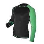 Customized design full printed sublimation long sleeve rash guards for women